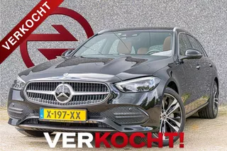 Mercedes C-Klasse Estate C300e Plug-In Hybrid / Pano / Trekhaak / Leder / Carplay / Adaptive-Cruise / Sennheiser Audio