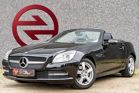 MERCEDES SLK-Klasse 200 Roadster Automaat / Leder / Nekverwarming / Climate Control / Cruise Control / Sportstuur / Navigatie / Windschermen / Parkeersensoren V+A