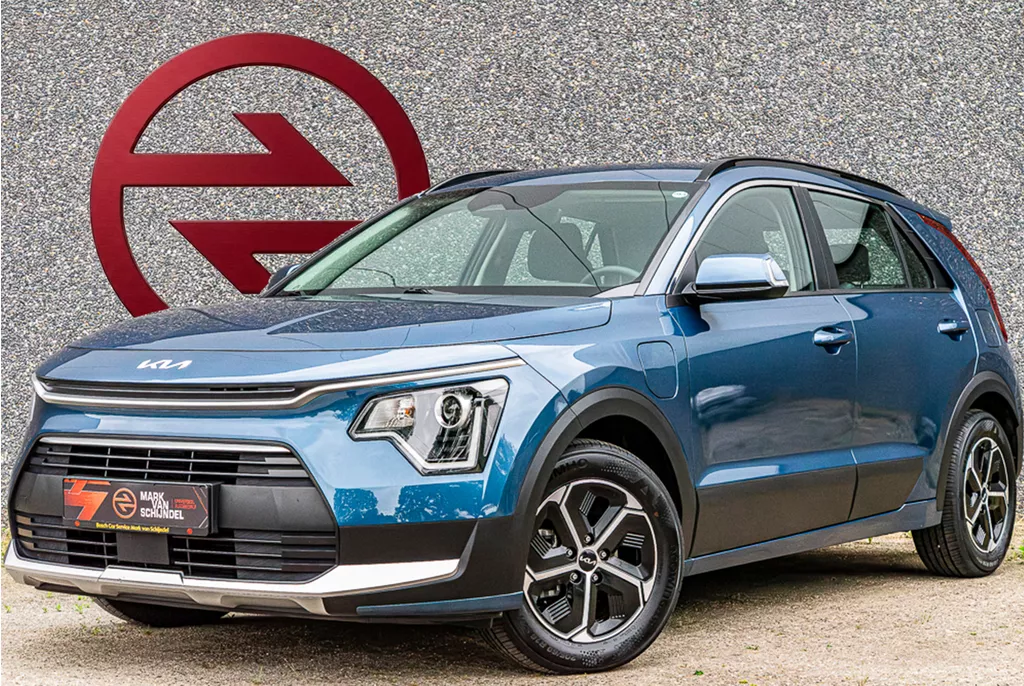Kia Niro 1.6 GDi Hybrid DynamicLine / Apple Carplay / Adaptive Cruise / Stoel + Stuur verwarming / Navi / DAB+ / Climate Control / 16 Inch / Parkeersensoren