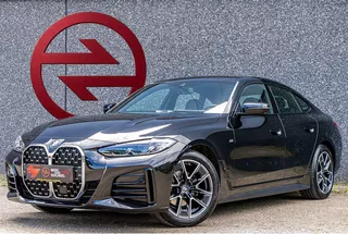 BMW 4-Serie Gran Coupé (g26) 420i M-Sport / Trekhaak / Head Up display / Leder / Keyless / Camera / Parkeersensoren / Shadowline / HiFi Audio / Adaptive Cruise / LED / 18 Inch