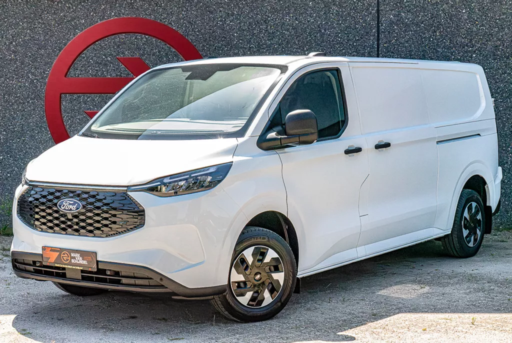 FORD Transit Custom E 340 L2H1 Trend 71kWh / Trekhaak / 2X Schuifdeur / 2300KG Trekgewicht / Cruise Control / Carplay / Nieuwe Bus!