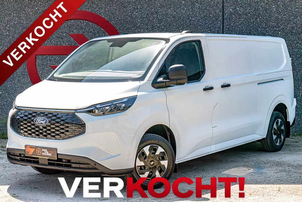 FORD Transit Custom E 340 L2H1 Trend 71kWh / Trekhaak / 2X Schuifdeur / 2300KG Trekgewicht / Cruise Control / Carplay / Nieuwe Bus!
