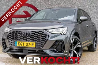 AUDI Q3 Sportback 45 TFSI e 2X S-Line / Carplay / Sonos Audio / Navi / Stoelverwarming / Camera / Parkeersensoren / LM Velgen / Cruise Control / Climate Control