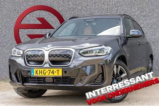 BMW Ix3 (g08) M-Sport / BTW / Pano / Trekhaak / Leder / Shadowline / Adaptive Cruise Control / Apple Carplay - Android Auto / Navigatie Pro  / Live Cockpit Pro